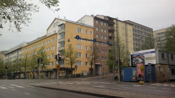 Kirkkokatu 19 toukokuussa 2014. Kuva Sauli Hirvonen